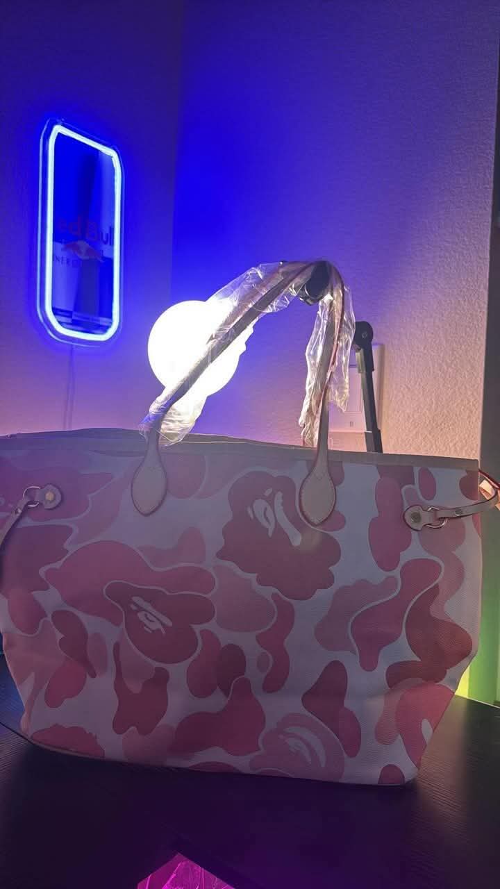 Pink tote bag (Kim)